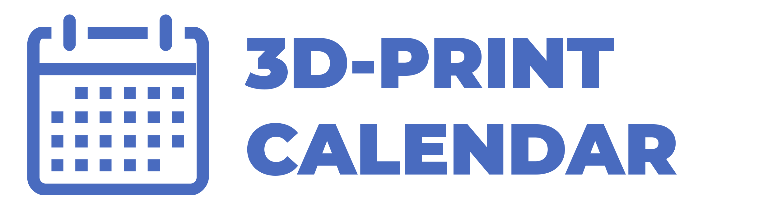 3D Print Calendar